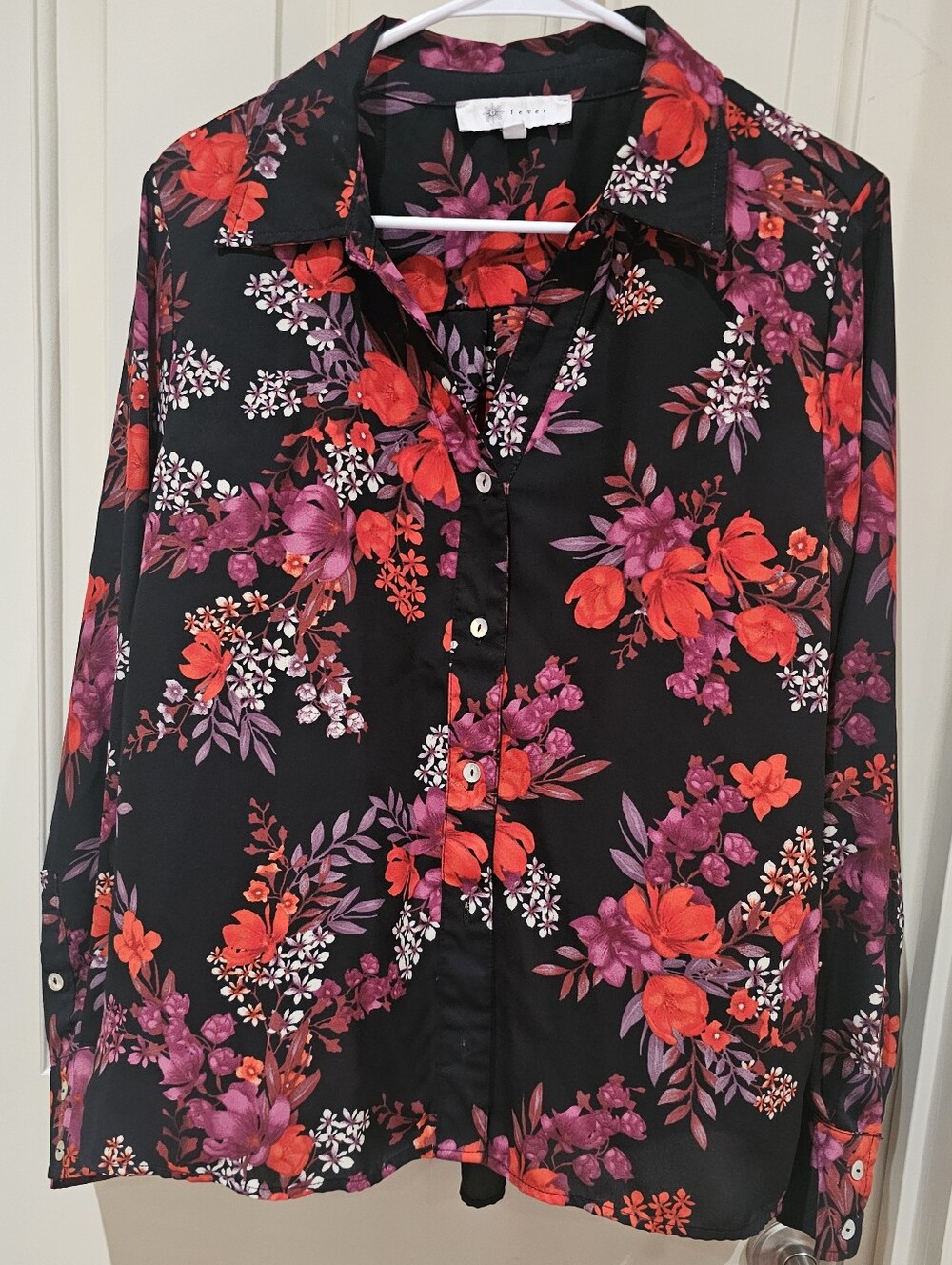 Floral Button-Up Shirt